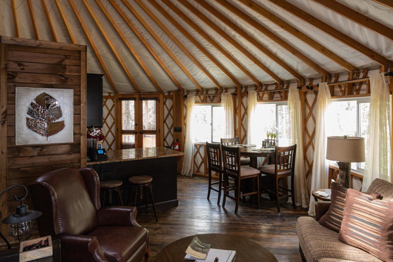 Vila Tranquil Haven Luxy Yurt - Creekside Glamping With Private Hot Tub Topton Exteriér fotografie